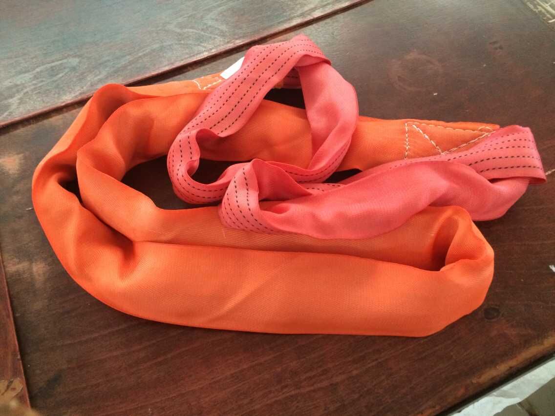 圓形吊裝帶外邊保護套壞了還可以在用嗎