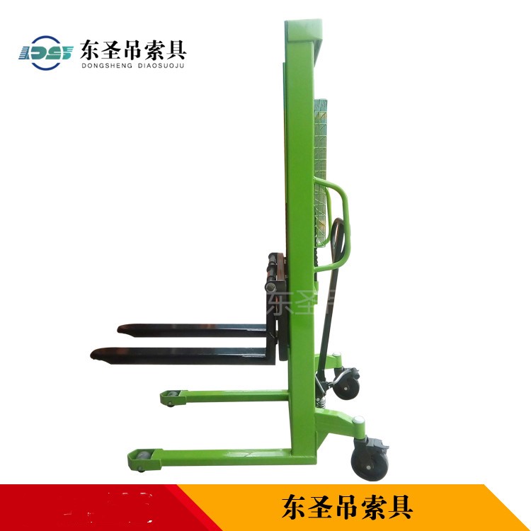 手動(dòng)液壓叉車(chē)/手動(dòng)堆高車(chē)/堆高叉車(chē)--河北東圣吊索具制造有限公司--液壓堆高車(chē)|手動(dòng)叉車(chē)|小型攪拌機(jī)|石材夾具