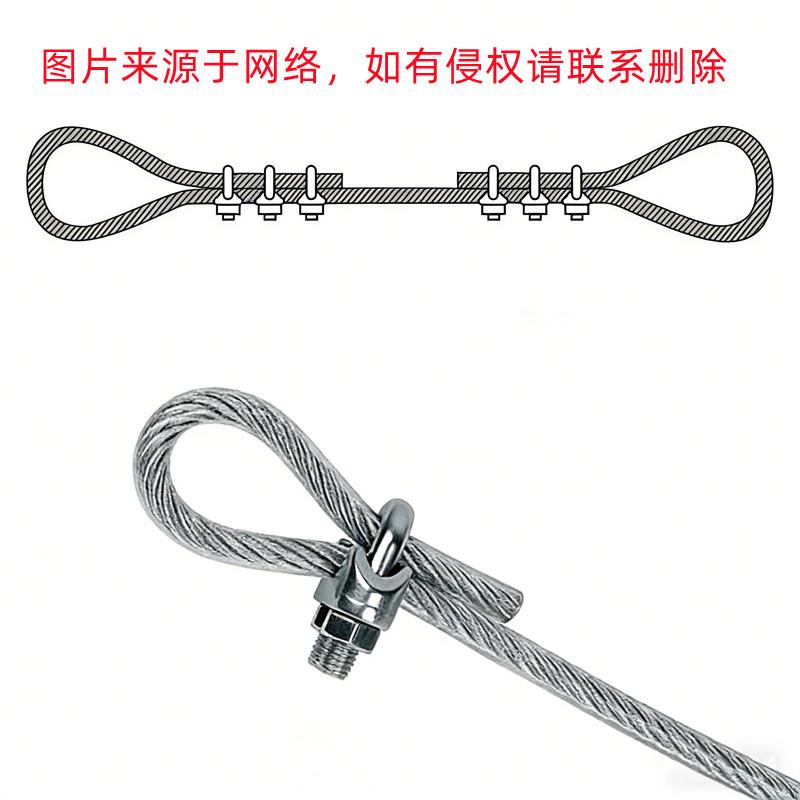 鋼絲繩夾和卸扣